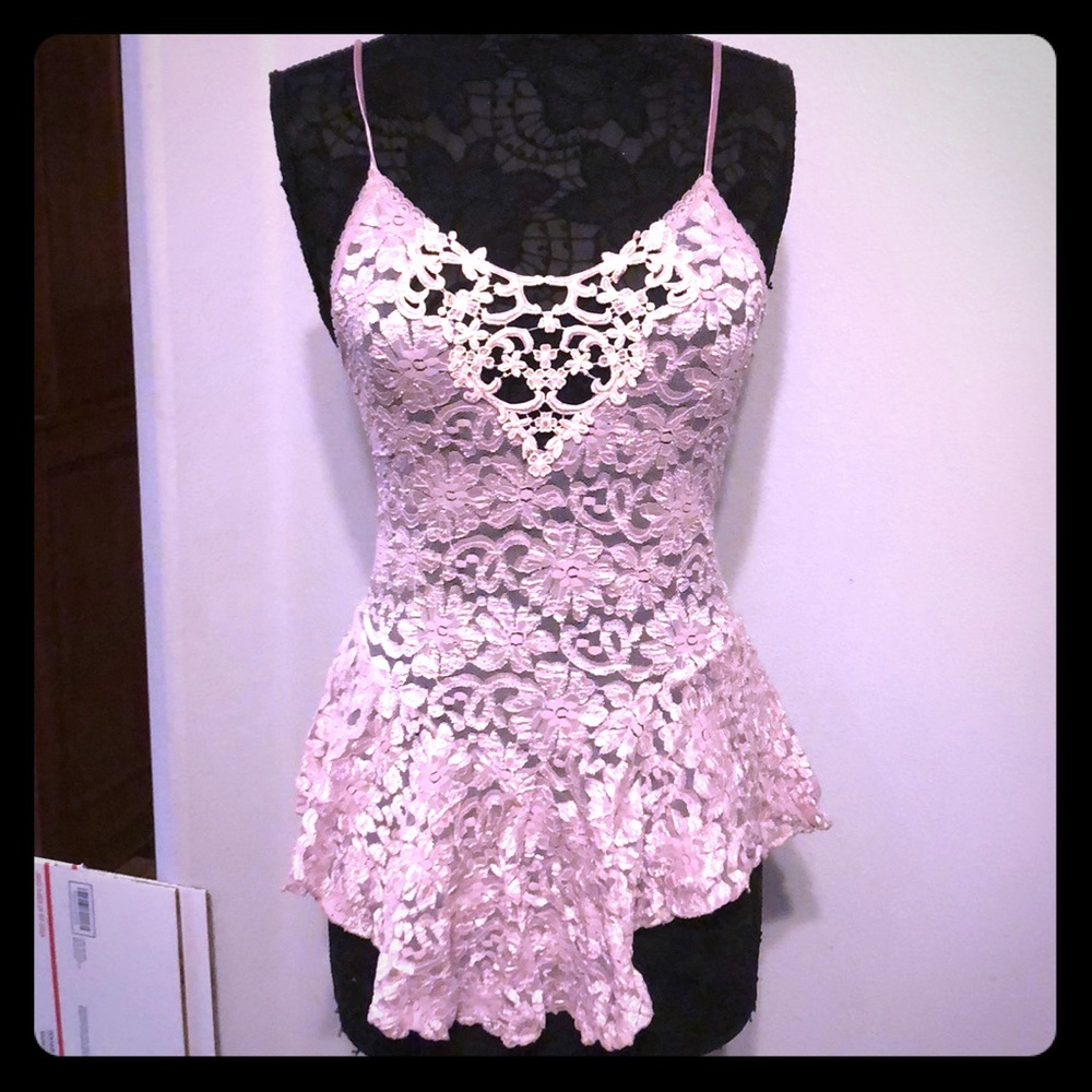 Heather Nicole sexy lacy cami size M